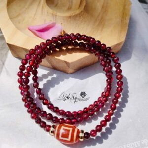 vòng garnet quấn 3
