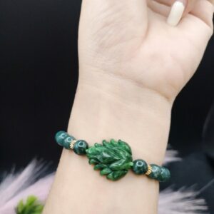 Vòng ngọc lam mix hồ ly chúa
