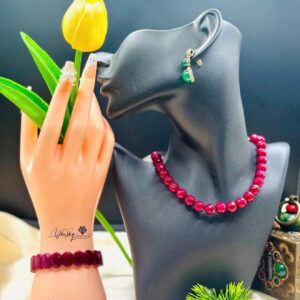 Dây Chuyền+Lắc Tay Cinabar