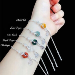 Lắc Tay Bạc Hồ Ly