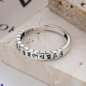 Nhẫn Bạc Khắc chú